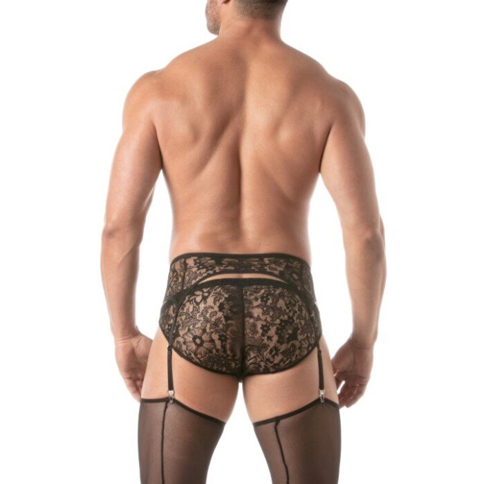 LACE GARTER BELT SET