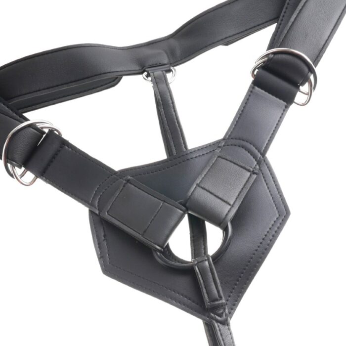 KING COCK STRAP ON HARNESS WITH 8 INCH COCK LIGHT