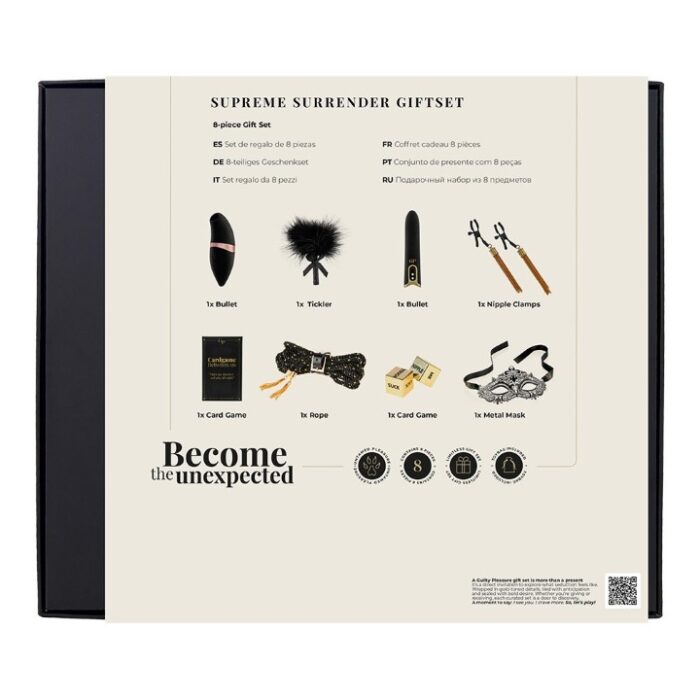 GUILTY PLEASURE SUPREME SURRENDER GIFTSET 8 PCS